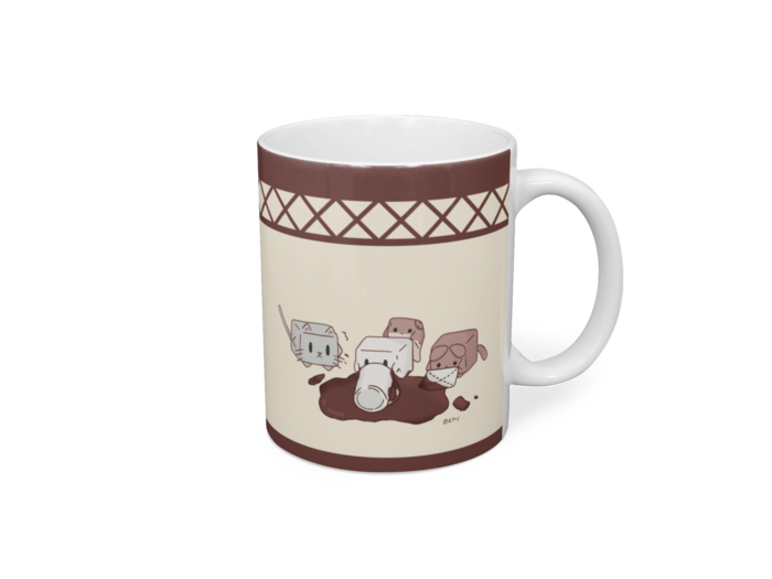 マグカップ - 直径 8 cm / 高さ 9.5 cm