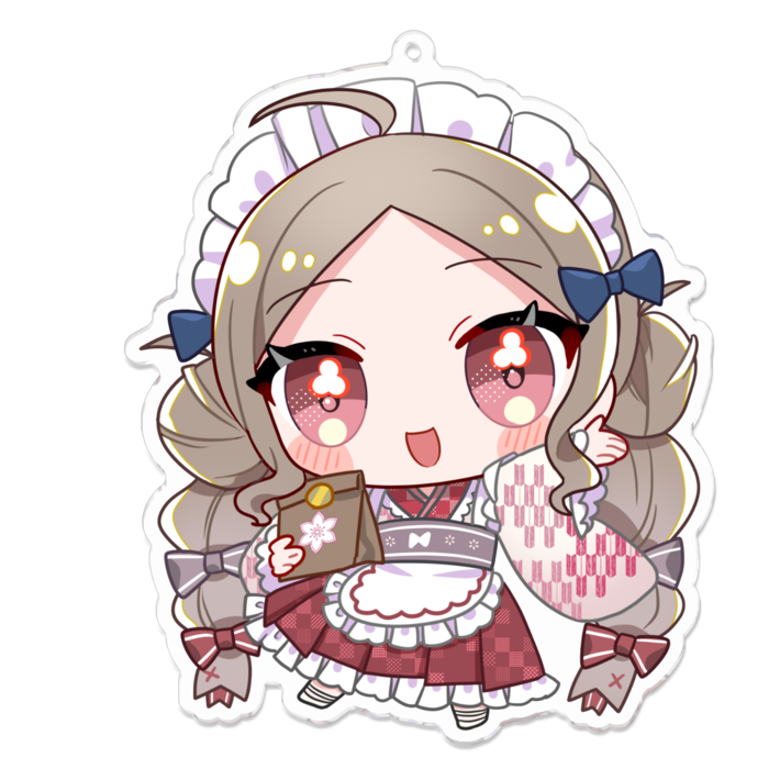 アクリルキーホルダー - 100 x 100 (mm)