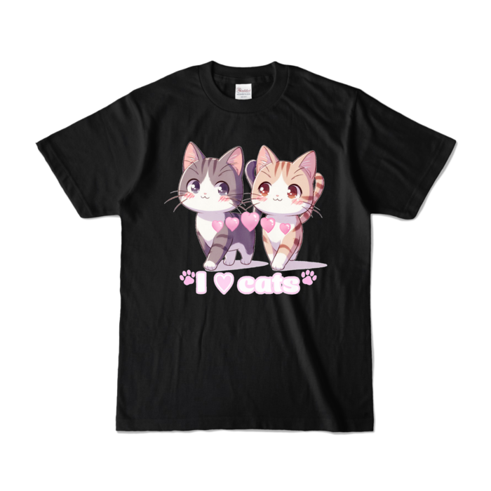 カラーTシャツ - S - ブラック (濃色)