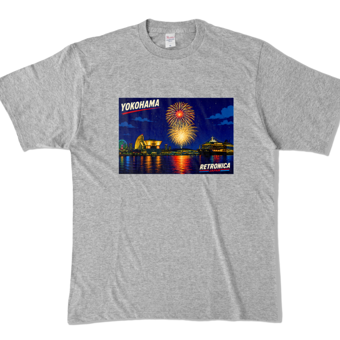 カラーTシャツ - XL - 杢グレー (濃色)