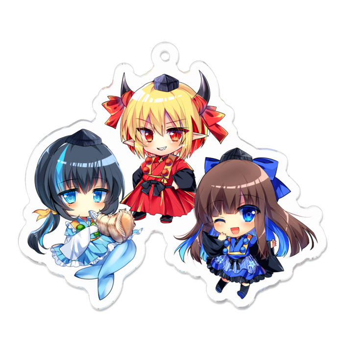 アクリルキーホルダー - 70 x 70 (mm)