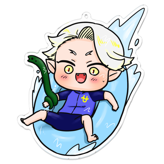 アクリルキーホルダー - 100 x 100 (mm)