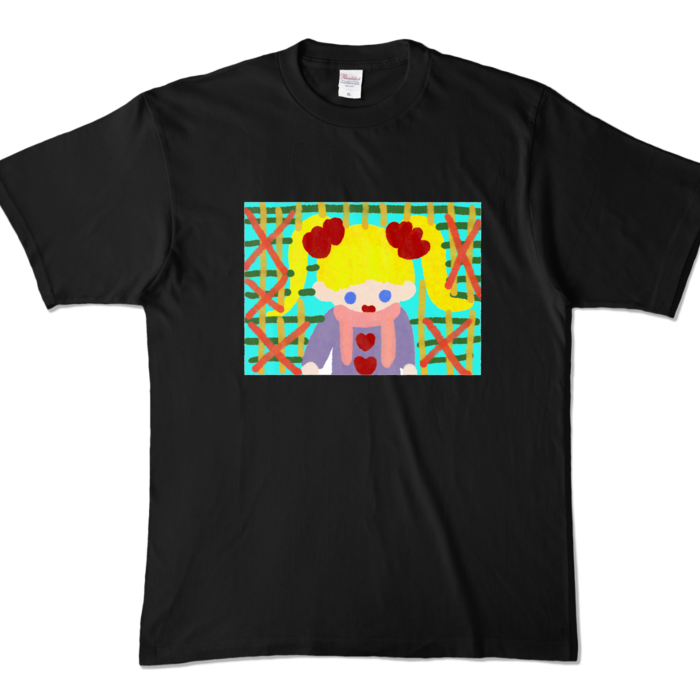 カラーTシャツ - XL - ブラック (濃色)