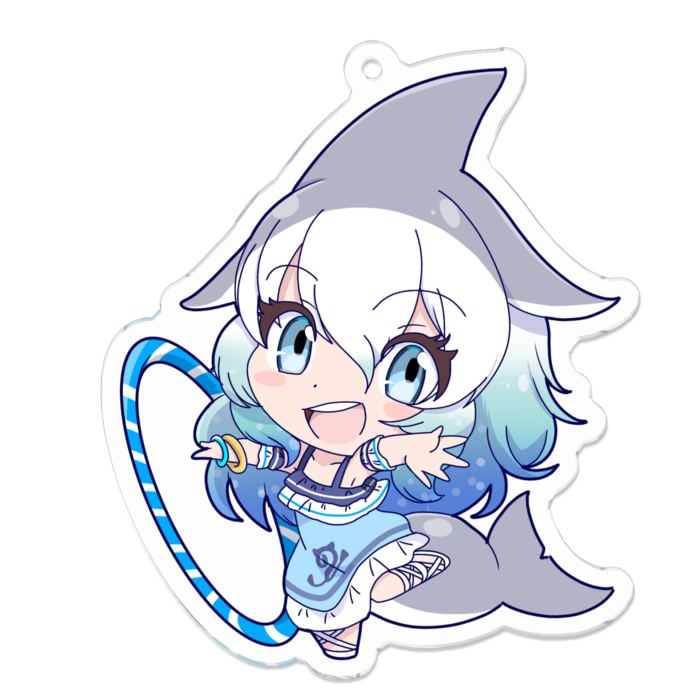 アクリルキーホルダー - 70 x 70 (mm)