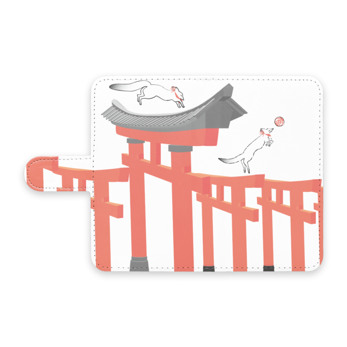 手帳型Androidケース - S - ストラップ穴 なし