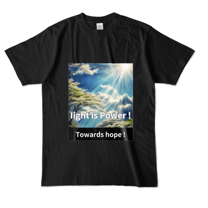 カラーTシャツ - L - ブラック (濃色)