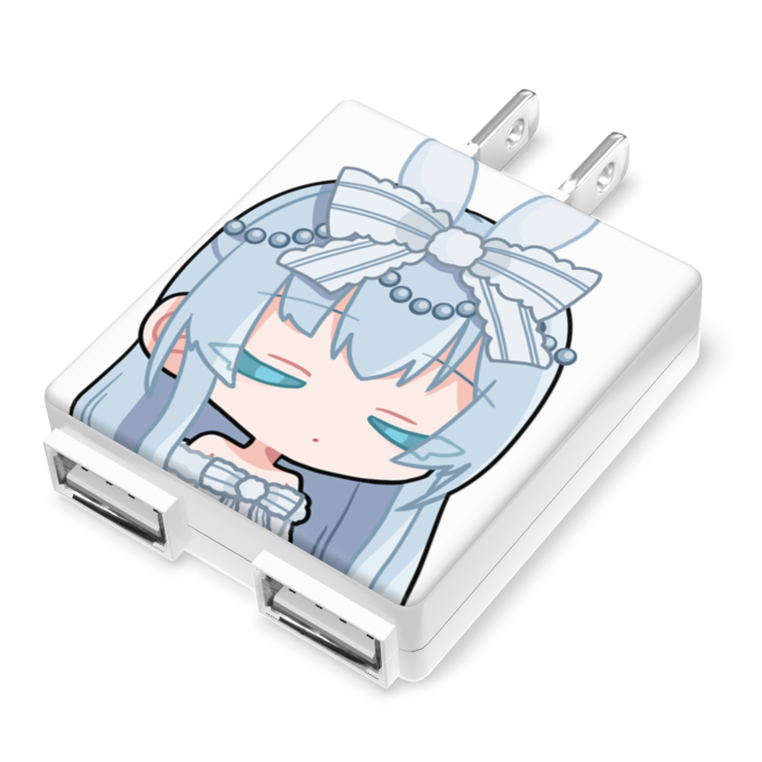 ACアダプター - 50×55mm(白)