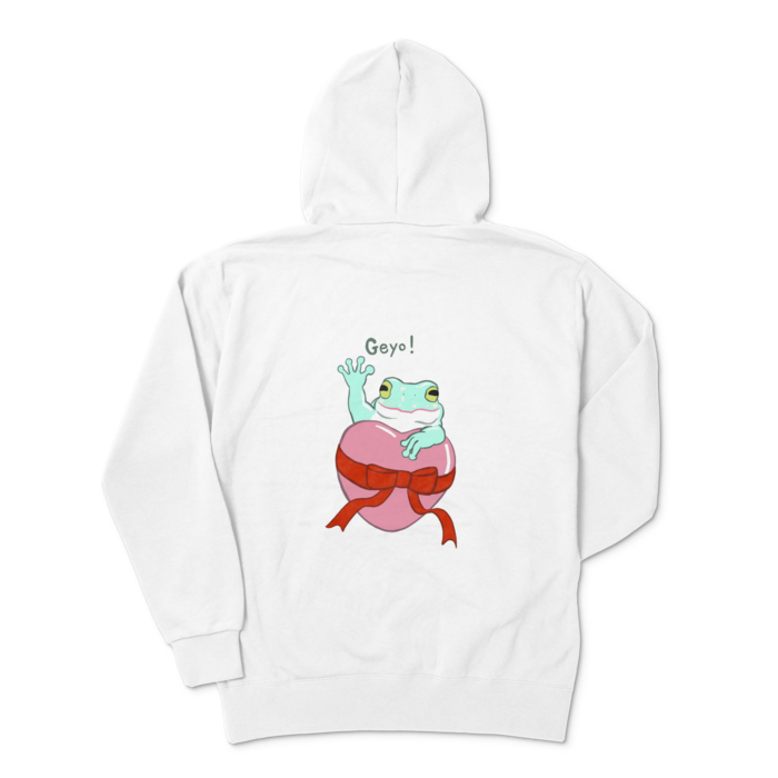 ジップパーカー - XL - ホワイト