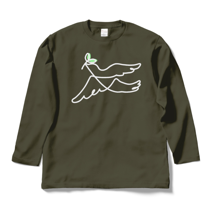 ロングスリーブTシャツ - L - アーミーグリーン