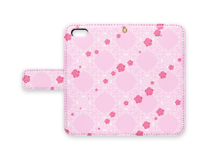手帳型iPhoneケース - iPhone 5 / 5s / SE - ストラップ穴 あり