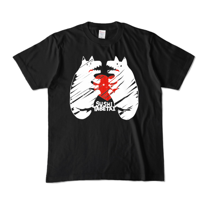 カラーTシャツ - M - レッド