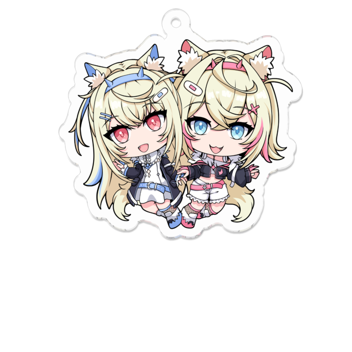 アクリルキーホルダー - 70 x 70 (mm)