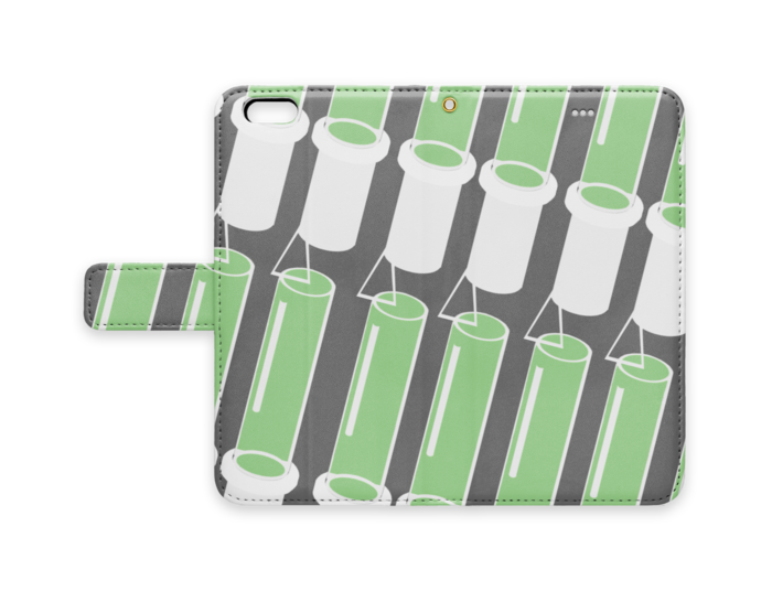 手帳型iPhoneケース - iPhone 6 Plus / 6s Plus - ストラップ穴 あり