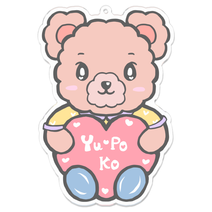 アクリルキーホルダー - 100 x 100 (mm)