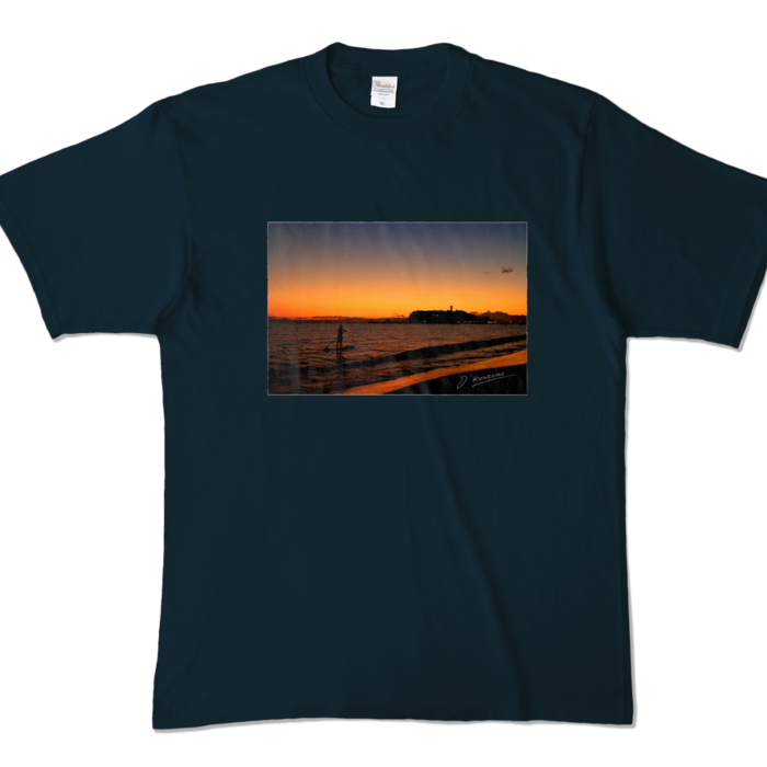 カラーTシャツ - XL - ネイビー (濃色)