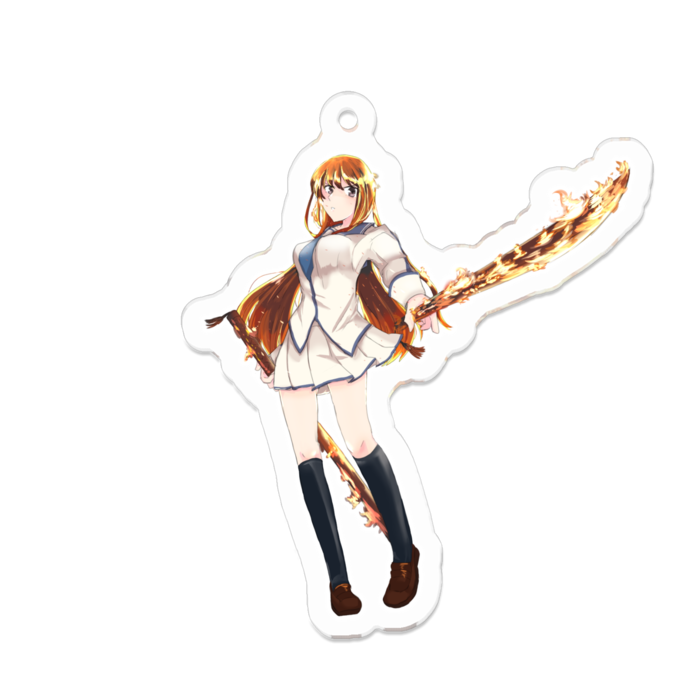 アクリルキーホルダー - 70 x 70 (mm)