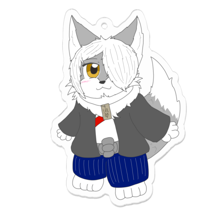 アクリルキーホルダー - 70 x 70 (mm)