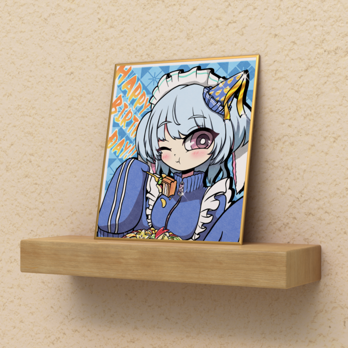 色紙 - ミニ（H135 × W120mm）