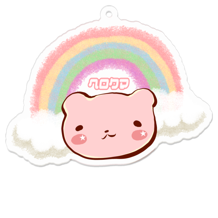 アクリルキーホルダー - 70 x 70 (mm)