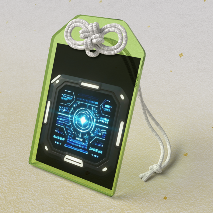 アクリルお守り - 50 × 80mm