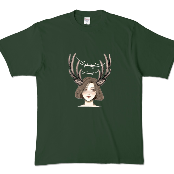 カラーTシャツ - XL - フォレスト (濃色)