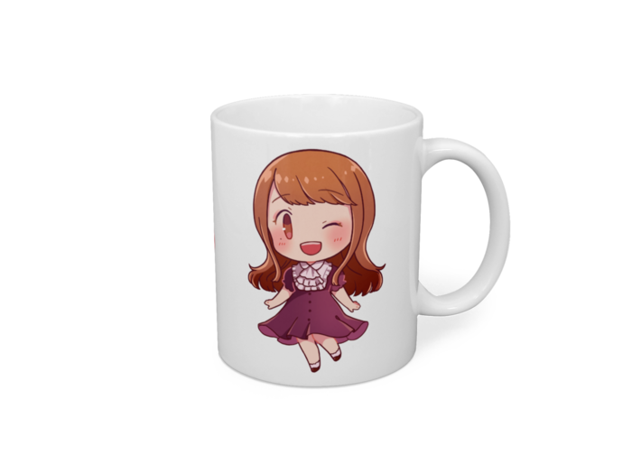 リアるんちゃん ウインクVer.- 直径 8 cm / 高さ 9.5 cm(10)