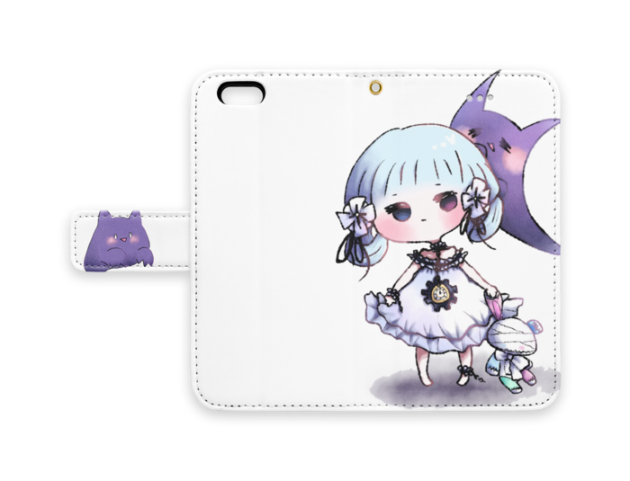 手帳型iPhoneケース - iPhone 6 / 6s - ストラップ穴 あり