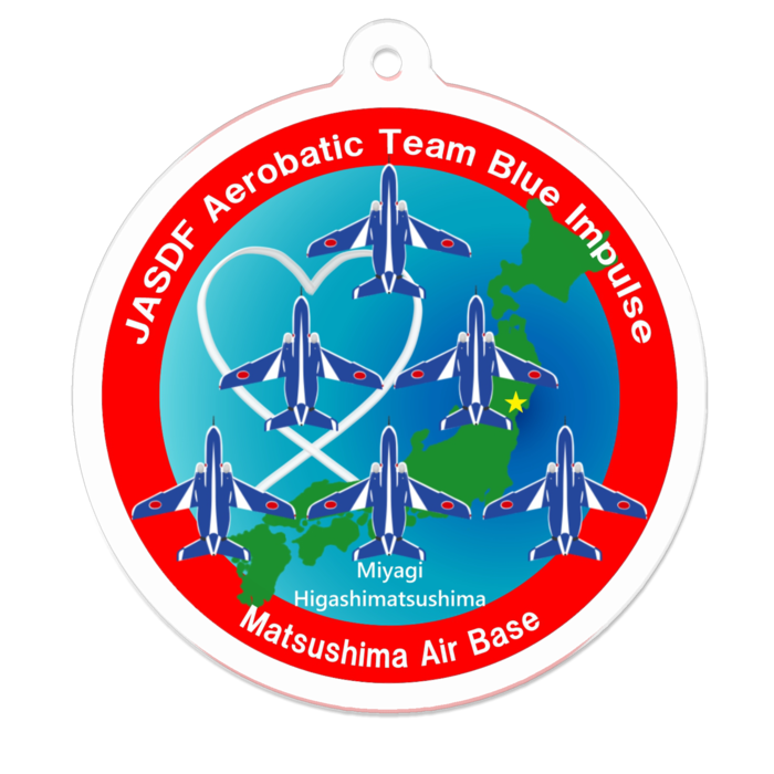 アクリルキーホルダー - 50 x 50 (mm)