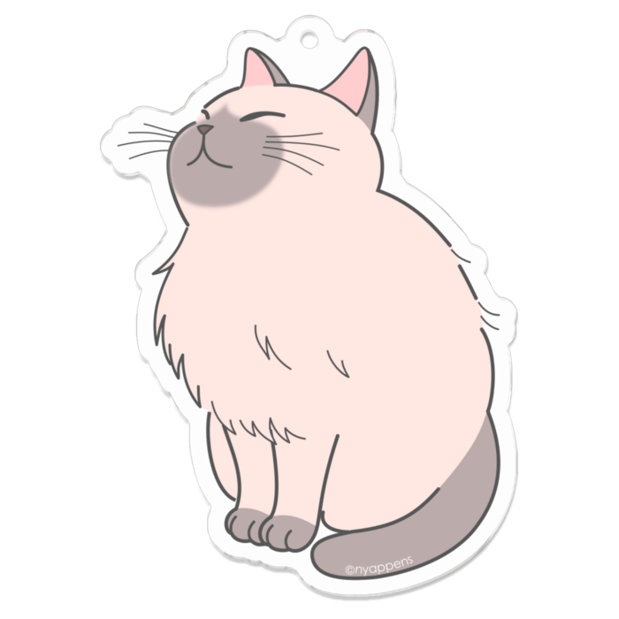 アクリルキーホルダー - 70 x 70 (mm)