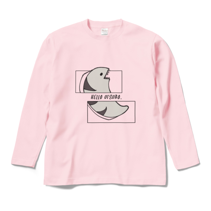 ロングスリーブTシャツ - M - ライトピンク