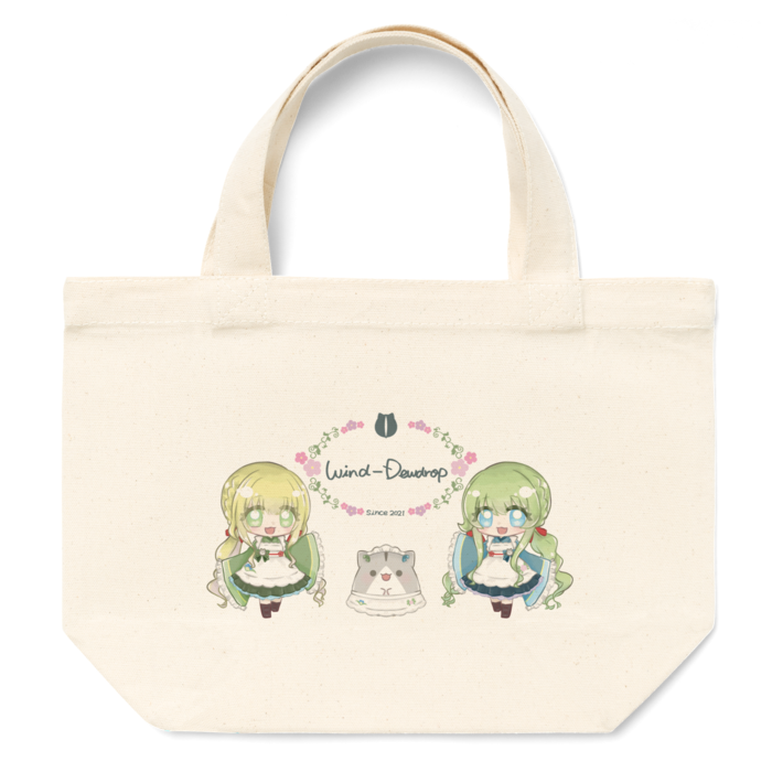 ①Cafeしんぷるver. トートバッグ - S -