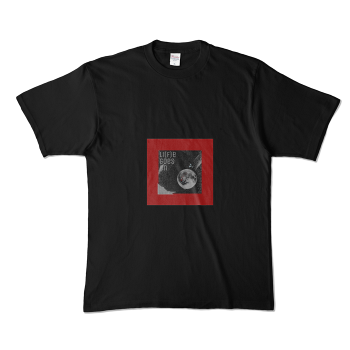 カラーTシャツ - XL - ブラック (濃色)