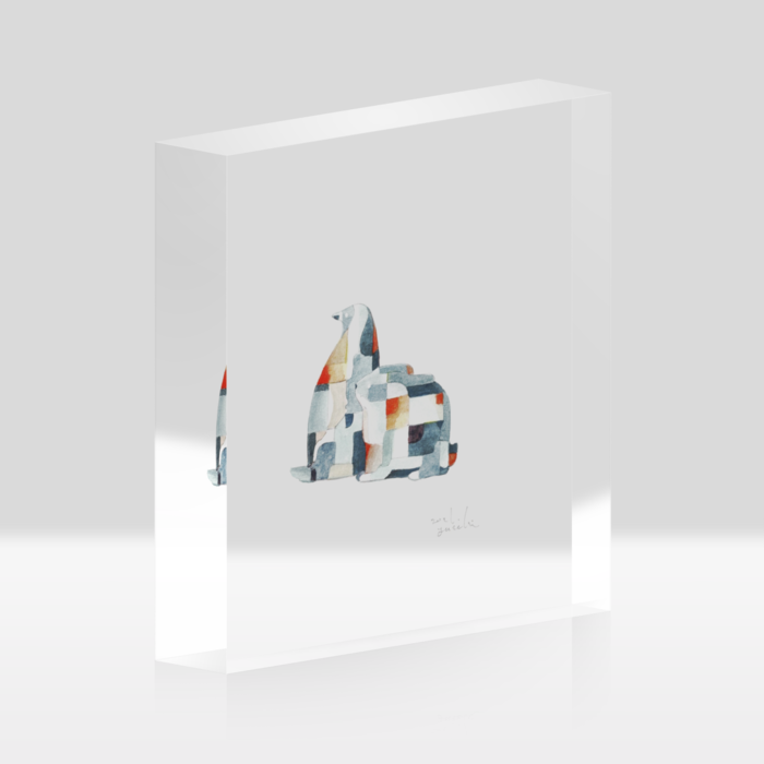 アクリルブロック - 100x100mm