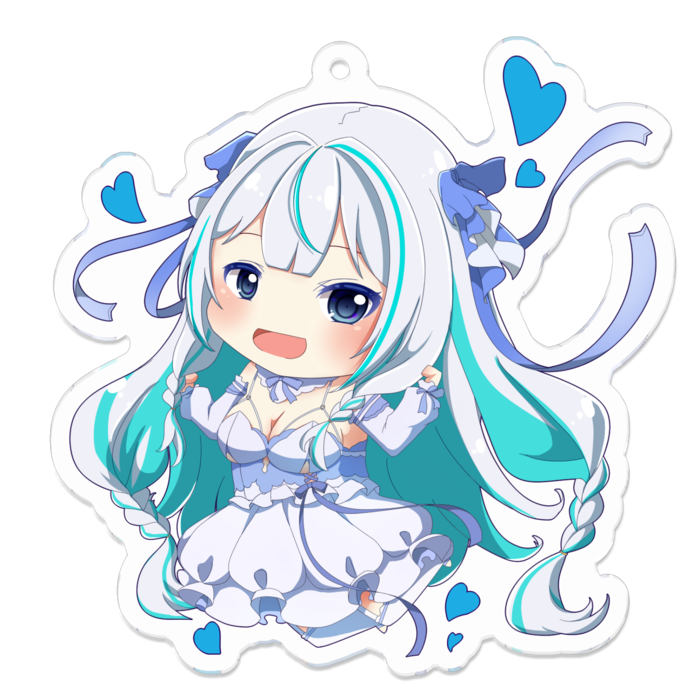 アクリルキーホルダー - 70 x 70 (mm)