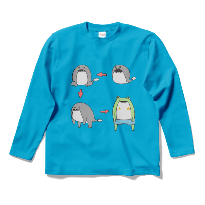 ロングスリーブTシャツ - S - ターコイズ