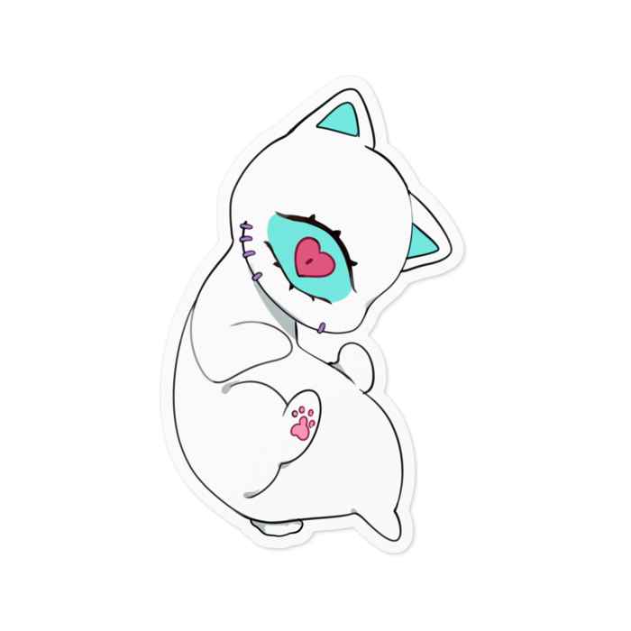 だいふくステッカー - 100 x 100 (mm)