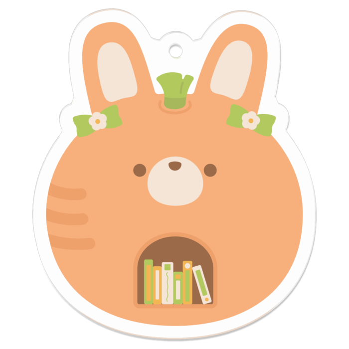 甘兎なゆた】またきてうさぎちゃんアクキー - まうまう屋さん