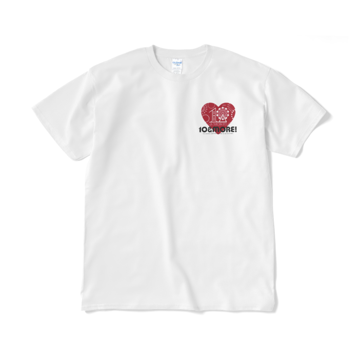 ワンポイントTシャツ - XL - ホワイト