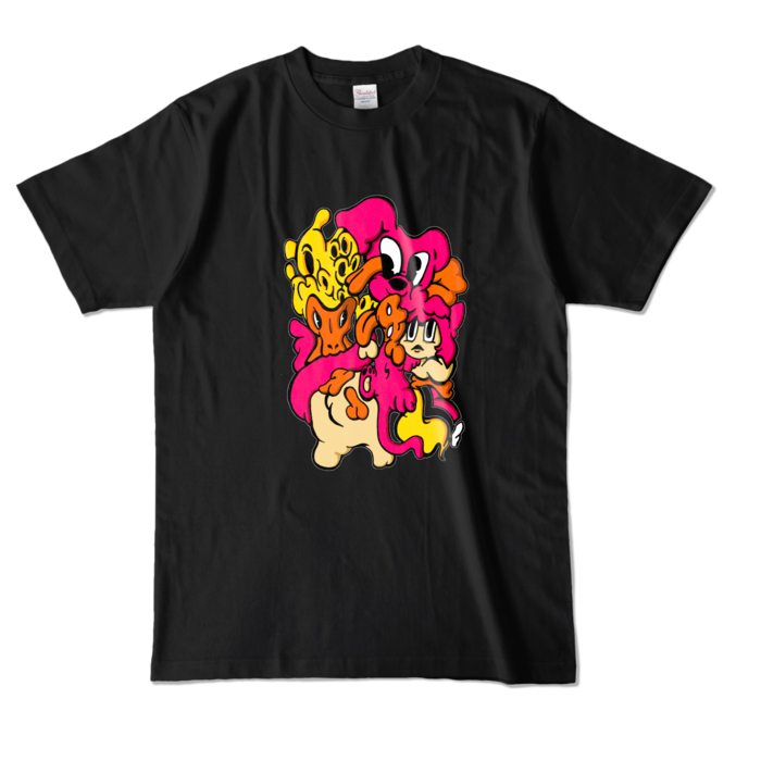 カラーTシャツ - L - ブラック (濃色)