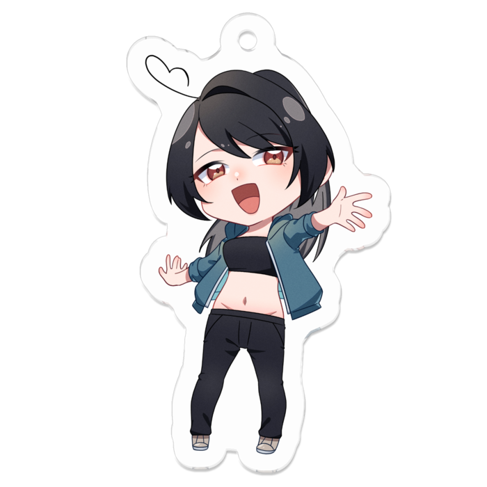 アクリルキーホルダー - 50 x 50 (mm)