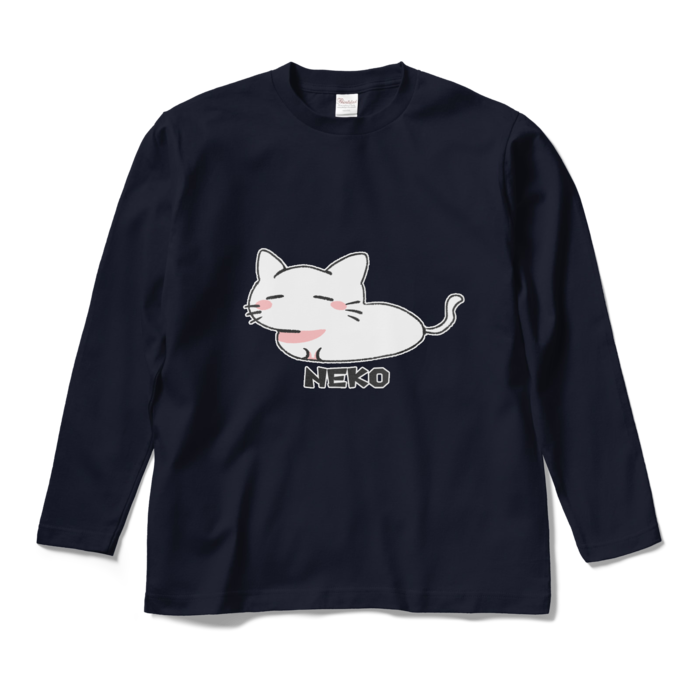 ロングスリーブTシャツ - M - ネイビー