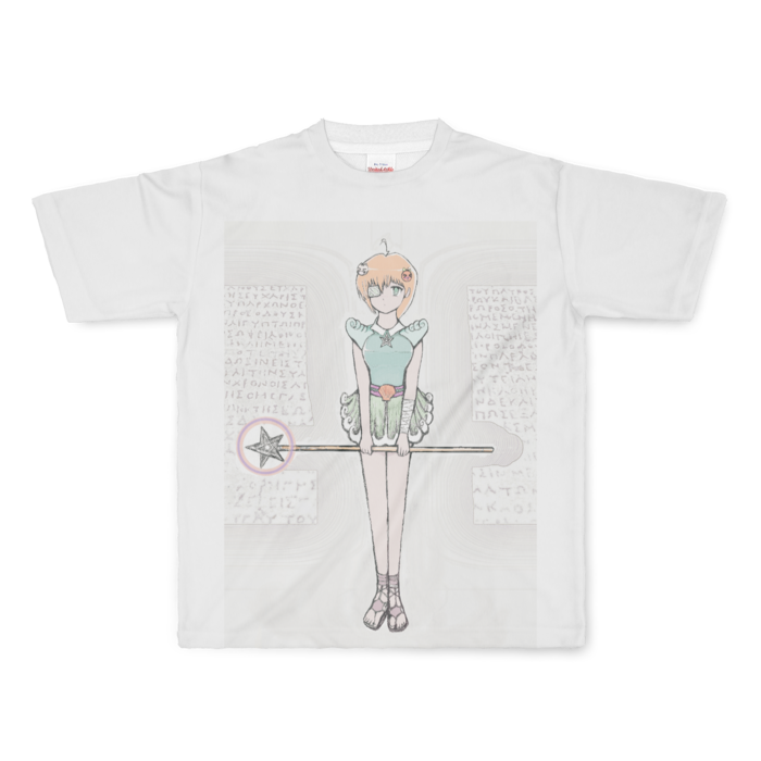 フルグラフィックTシャツ - L - 正面印刷のみ