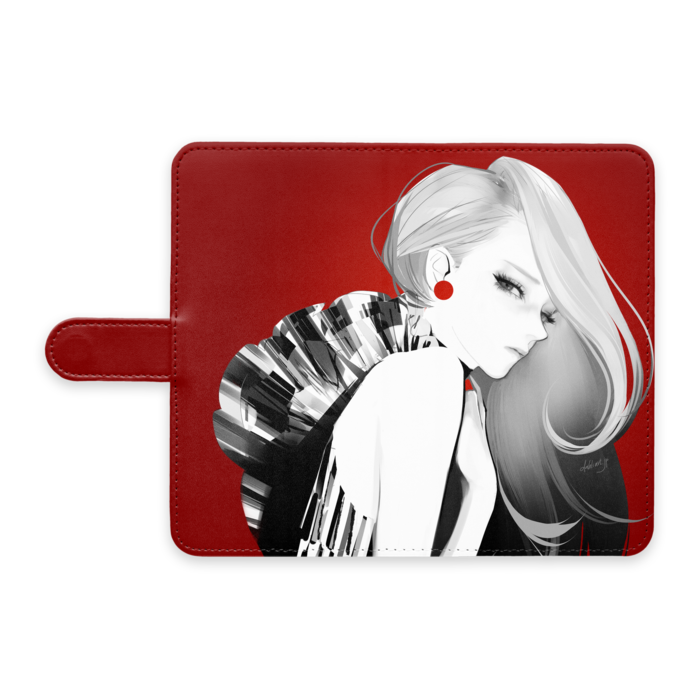 手帳型Androidケース - L - ストラップ穴 なし