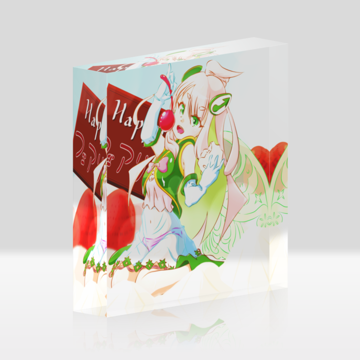 アクリルブロック - 100x100mm