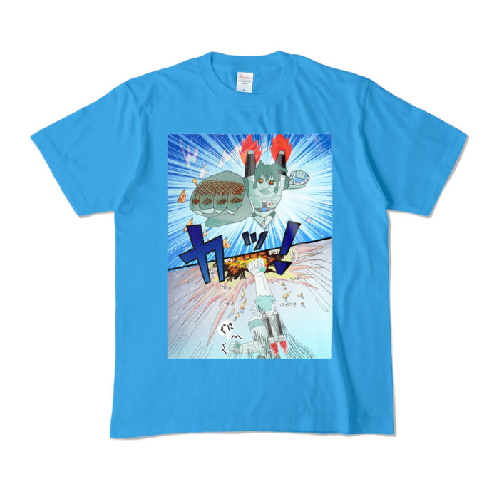 カラーTシャツ - M - ターコイズ (濃色)