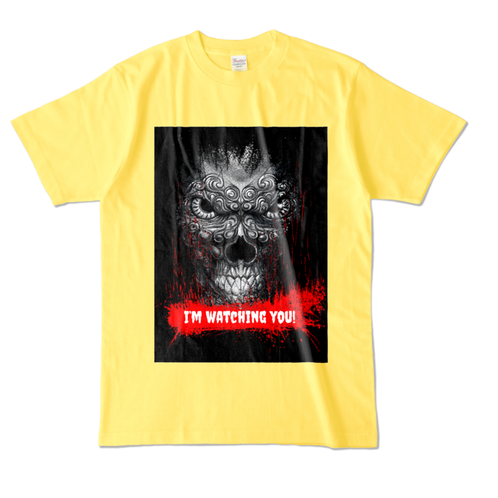 カラーTシャツ - L - イエロー (濃色)