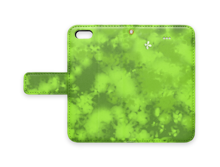 手帳型iPhoneケース - iPhone5 - ストラップ穴 あり