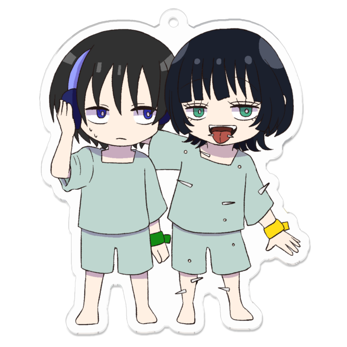 アクリルキーホルダー - 70 x 70 (mm)