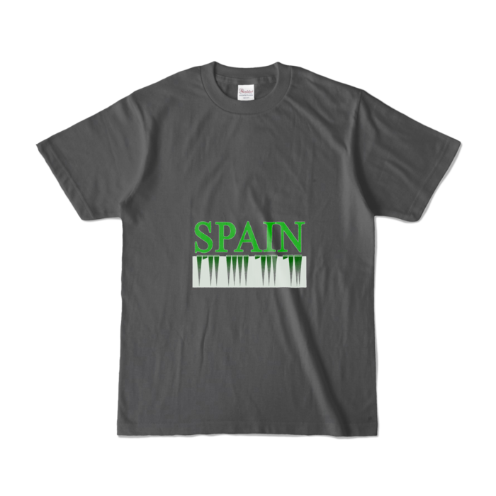 カラーTシャツ - S - チャコール (濃色)