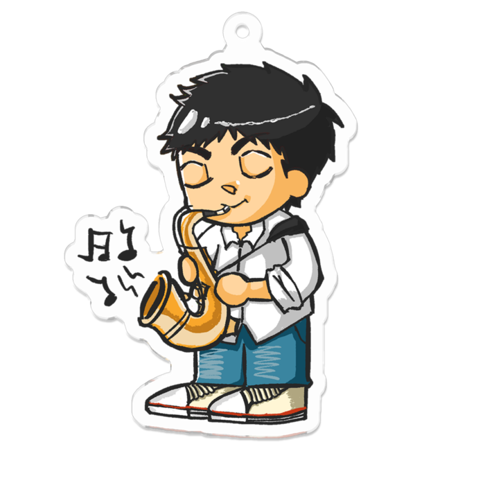 アクリルキーホルダー - 70 x 70 (mm)